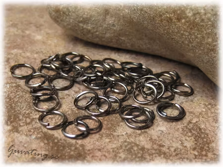 Bindringar svarta 50-pack ca 6 mm