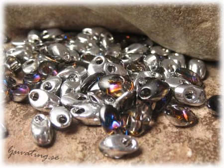 Long Magatamas crystal helio 4x7 mm