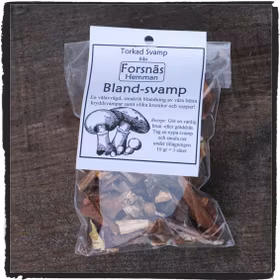 Torkad svamp- Blandsvamp