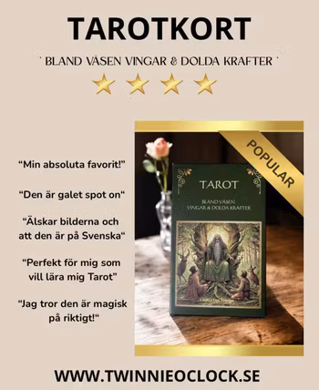 Tarotkort " Bland väsen, vingar & dolda krafter"