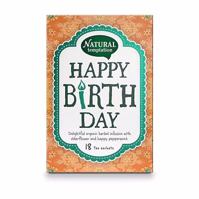 Natural Temptation "Happy Birthday" ekologiskt örtte