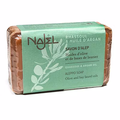 Najel Aleppotvål "Rhassoul & Arganolja"