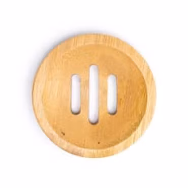 Tvålfat Bambu – Rund