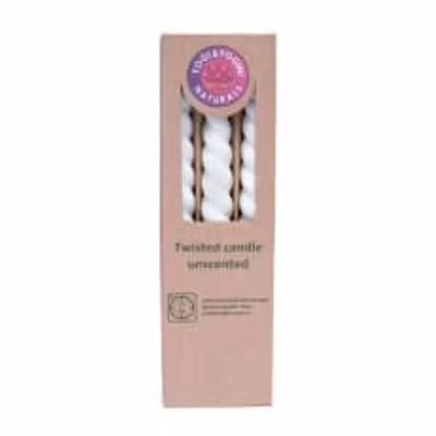 Spiralformad Middagsljus Vit – Oparfymerat