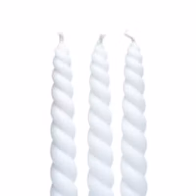 Spiralformad Middagsljus Vit – Oparfymerat