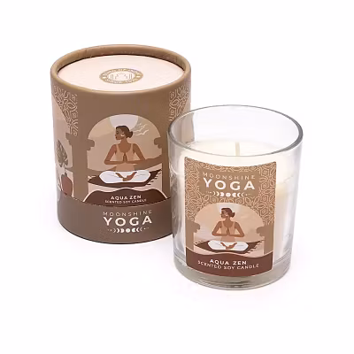 Doftljus Moonshine Yoga – Aqua Zen