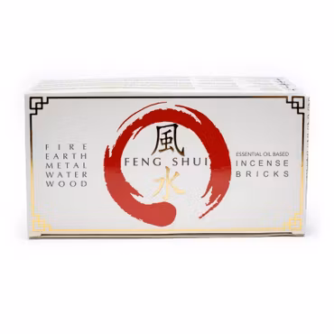Aromafume Feng Shui Set – Rökelsebrännare & Rökelsebrickor