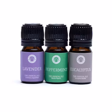 Eteriska Oljor Aromaterapi – Breathe (Set med 3 × 5 ml)