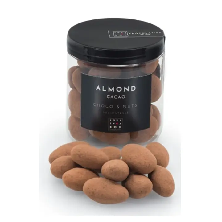 Mandlar i Mjölkchoklad & Kakao