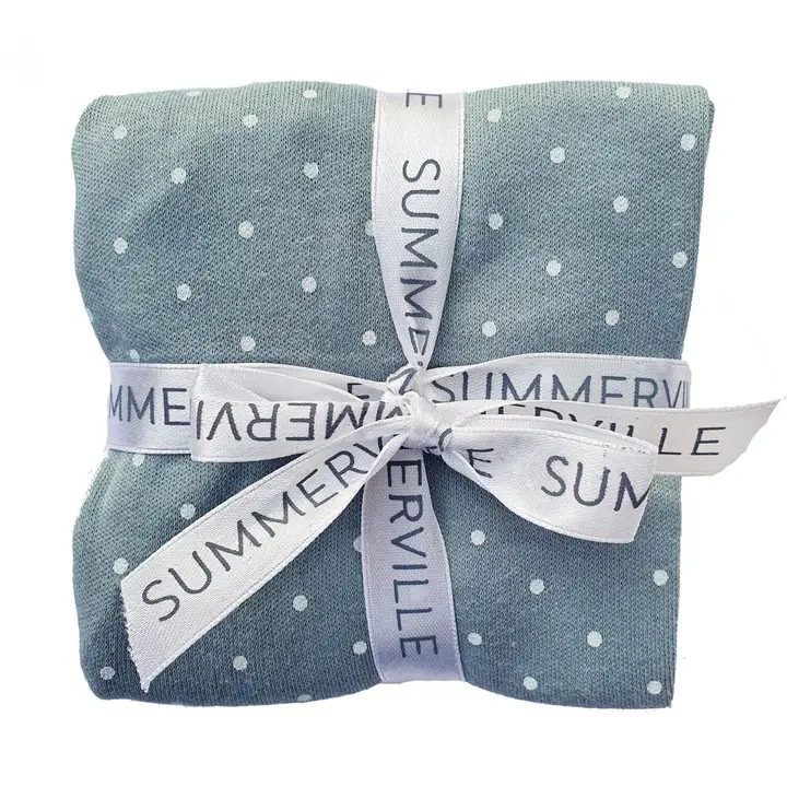 Ekologiska snuttefiltar 3-pack – Safirprickig