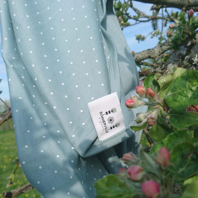 Ekologisk Babyfilt – Sapphire Dotty