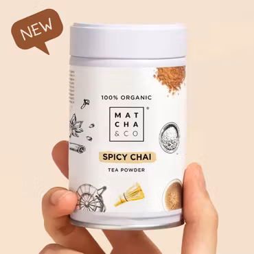 Ekologiskt Kryddigt Chai Matcha – Te med Naturlig Energi