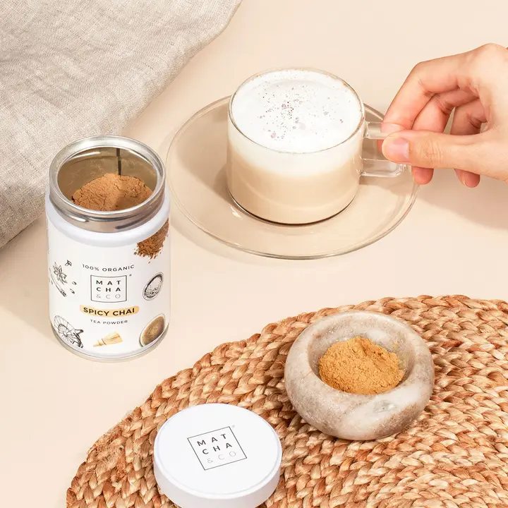 Ekologiskt Kryddigt Chai Matcha – Te med Naturlig Energi