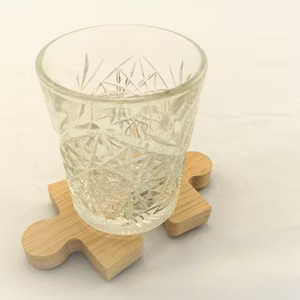 Glasunderlägg pusselbit 4-pack