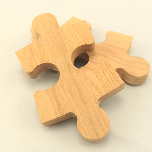 Glasunderlägg pusselbit 2-pack