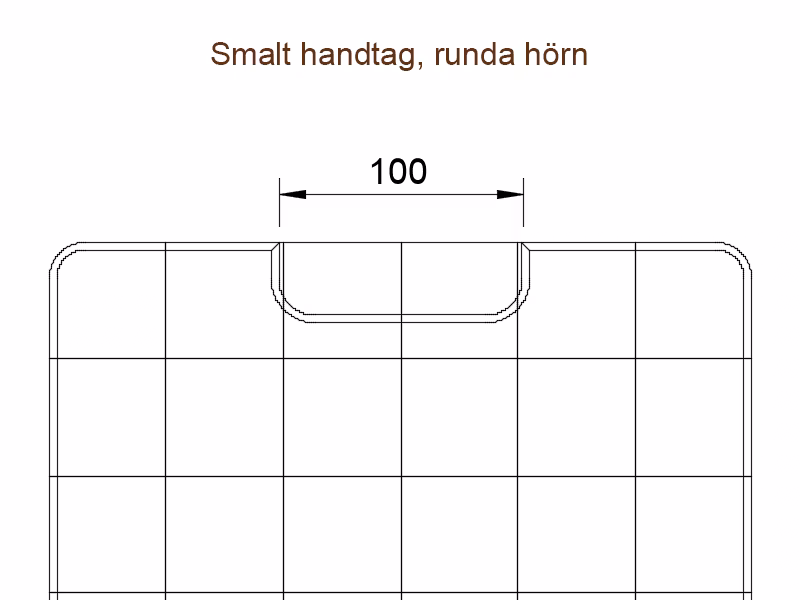 Skärbräda i ändträ - Valnöt
