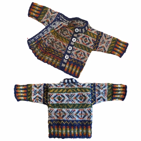 Fair Isle - färger, sticka och klippa 14-15 november 2026. Anmälningsavgift 2.