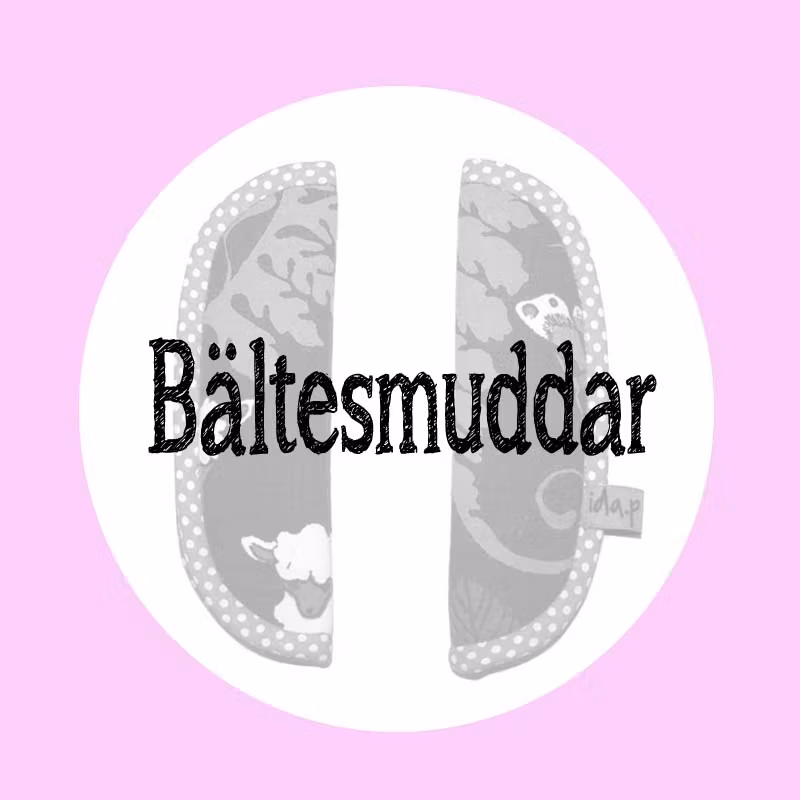 Bältesmuddar barnvagn - ida.p design - Barnvagnstillbehör och barnkläder
