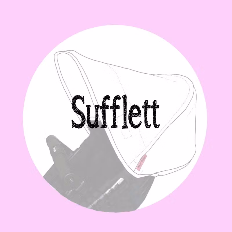 Sufflett barnvagn - ida.p design - Barnvagnstillbehör och barnkläder