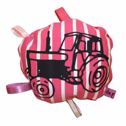 Babyskallra Rosa Traktor Volvo