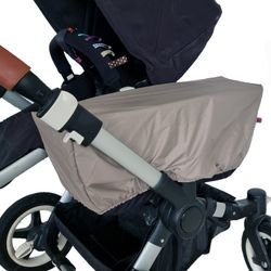 Regnskydd sidokorgsskydd Bugaboo Donkey Beige LÅNGT