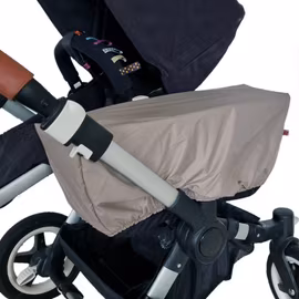 Regnskydd sidokorgsskydd Bugaboo Donkey Beige LÅNGT