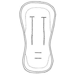 Bugaboo sittdyna barnvagnsdyna
