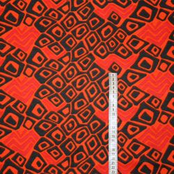 Tyg orange Retro