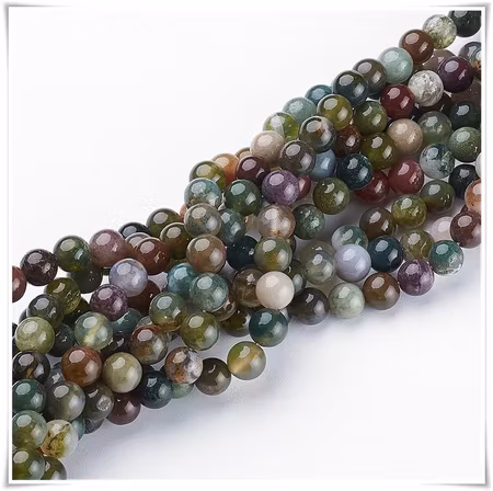 Indisk agat 6 mm