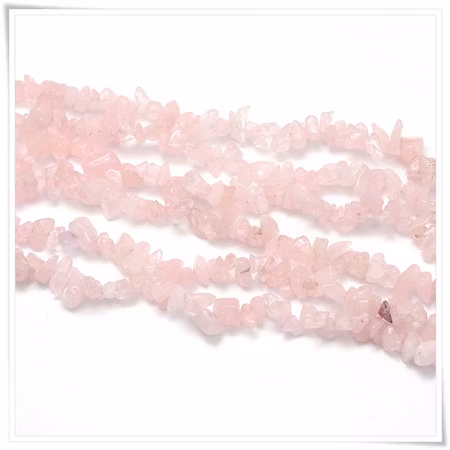 Rosenkvarts chips