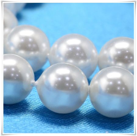 Snäckskalspärlor 10 mm