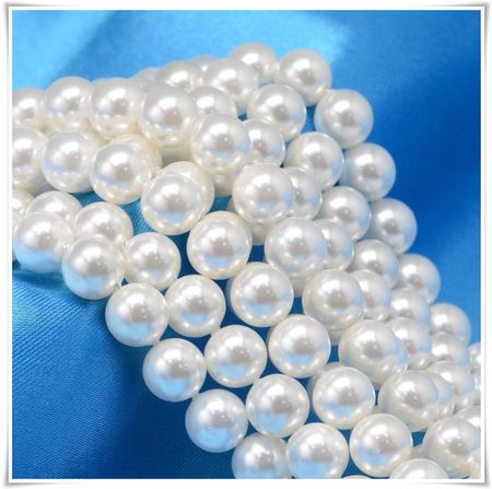 Snäckskalspärlor 10 mm