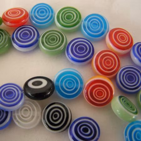 Glaspärlor 10-pack