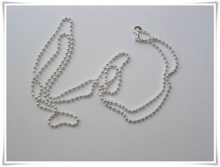 Kulkedja sterling silver 70 cm