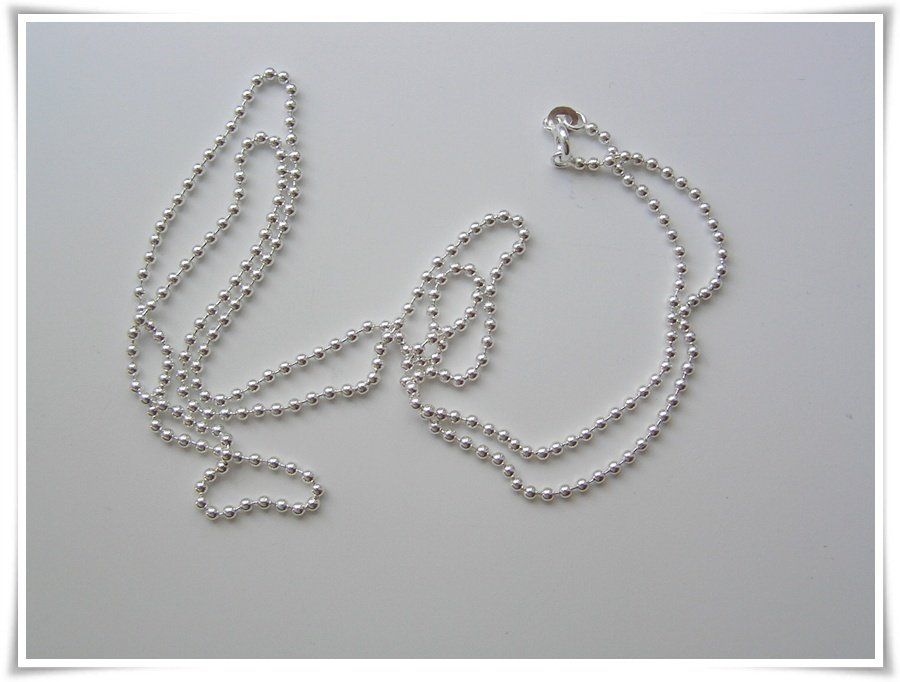 Kulkedja sterling silver 90 cm