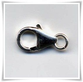 Klolås sterling silver 13 mm