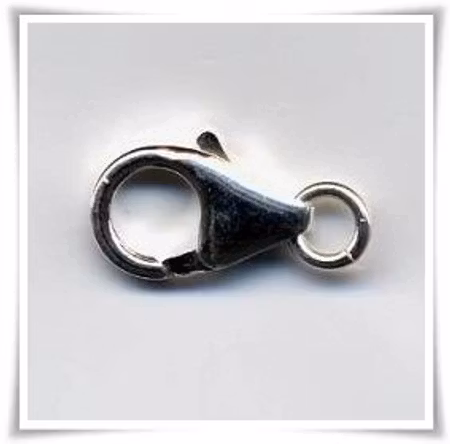 Klolås sterling silver 13 mm