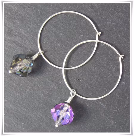 Kreoler med swarovski (305)