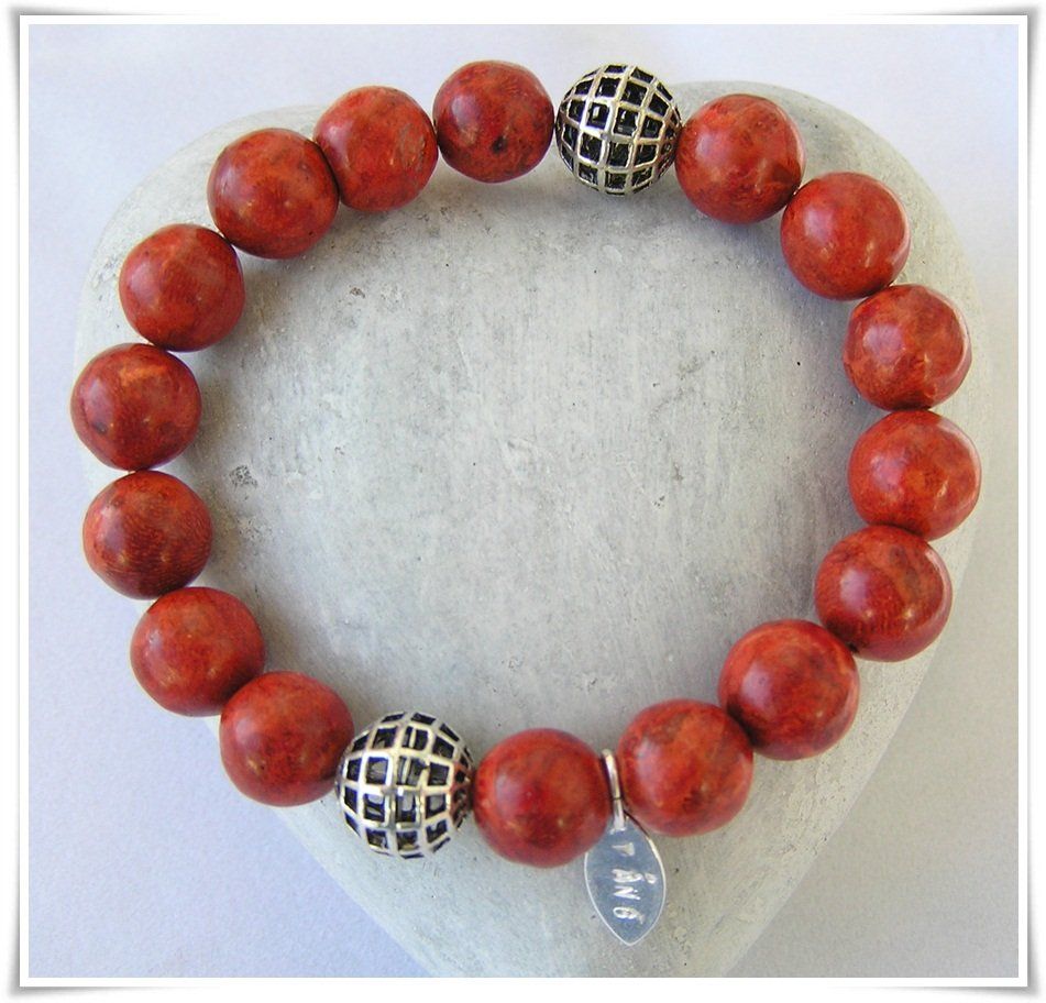 Armband med skumkorall (330)