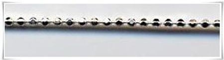 Slipad kulkedja sterling silver 42 cm