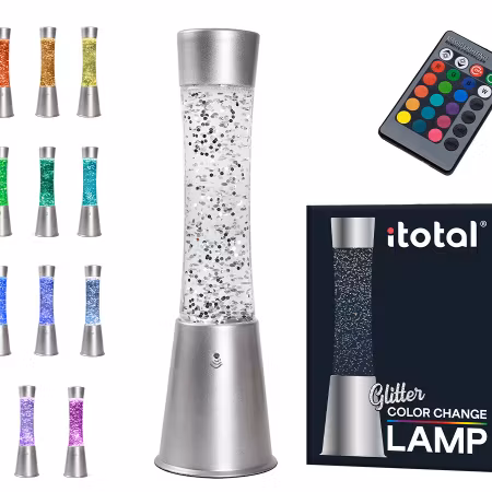 Glitterlampa med fjÀrkontroll
