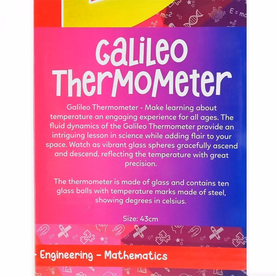 Galileo Termometer 43 cm