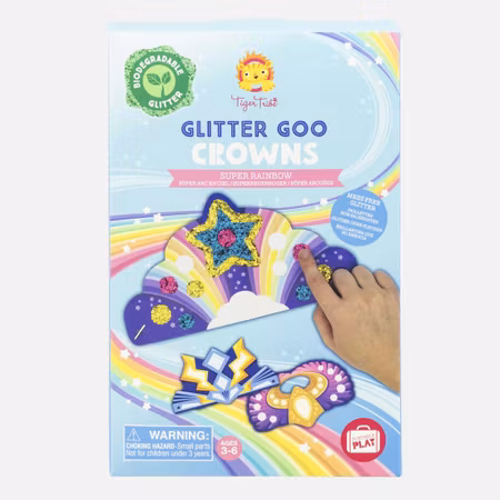 Glitter Goo Crowns â Super Rainbow
