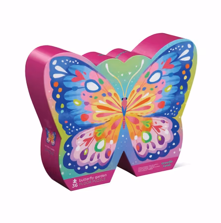 36 pc – Puzzle/Butterfly Garden