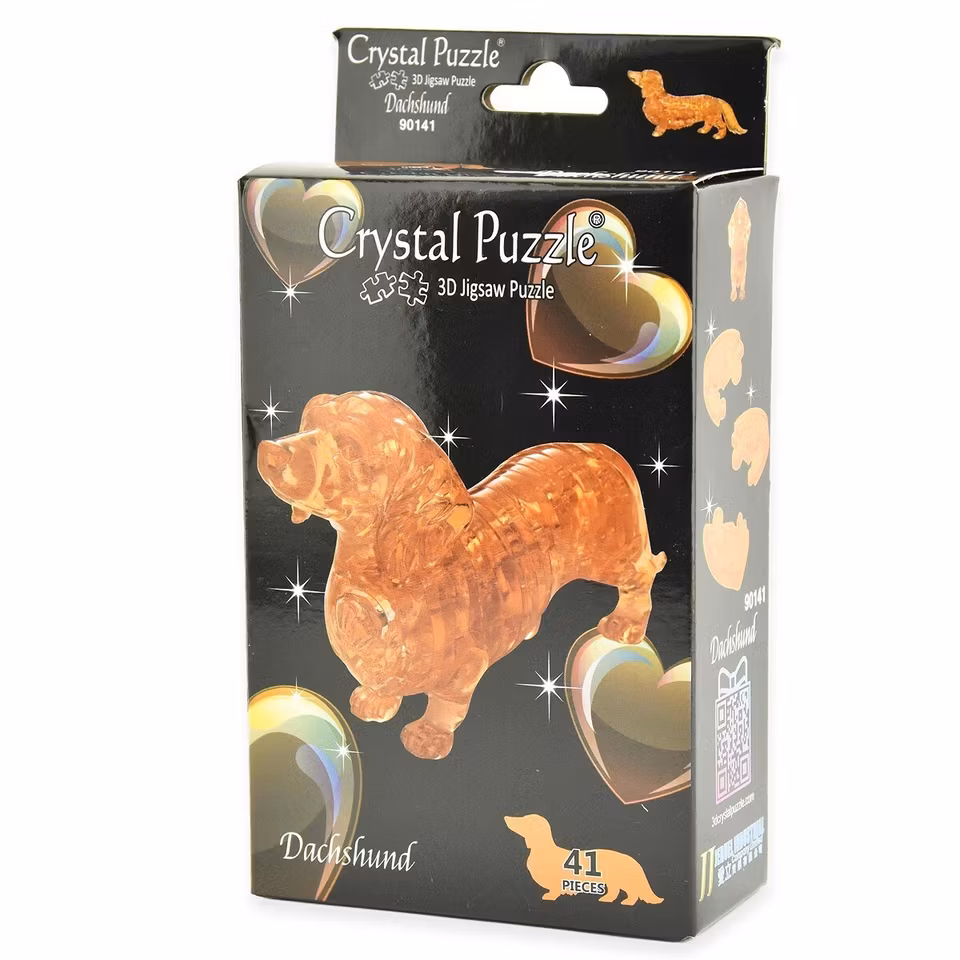 Crystal puzzle Dachshund