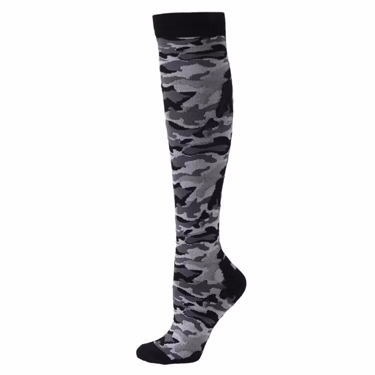 Stödstrumpa Camouflage Grå Nr 110