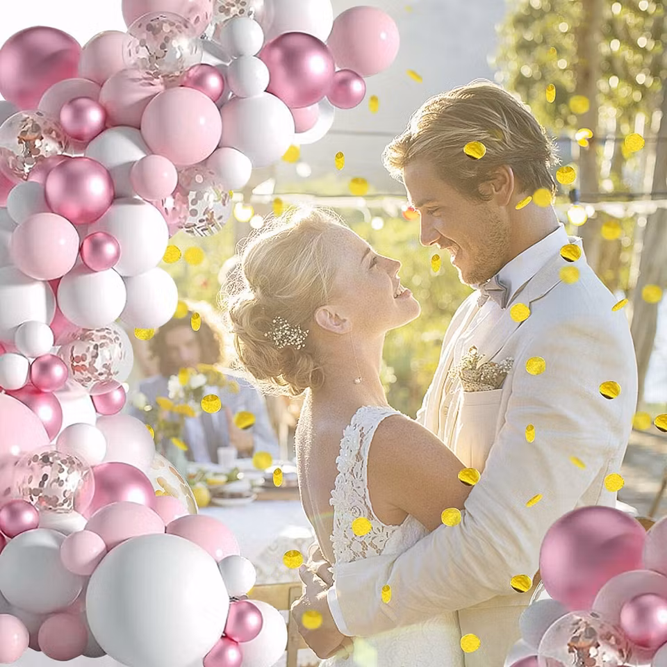 Ballongbåge - Ballongset Summer pink DBS-35 107 delar