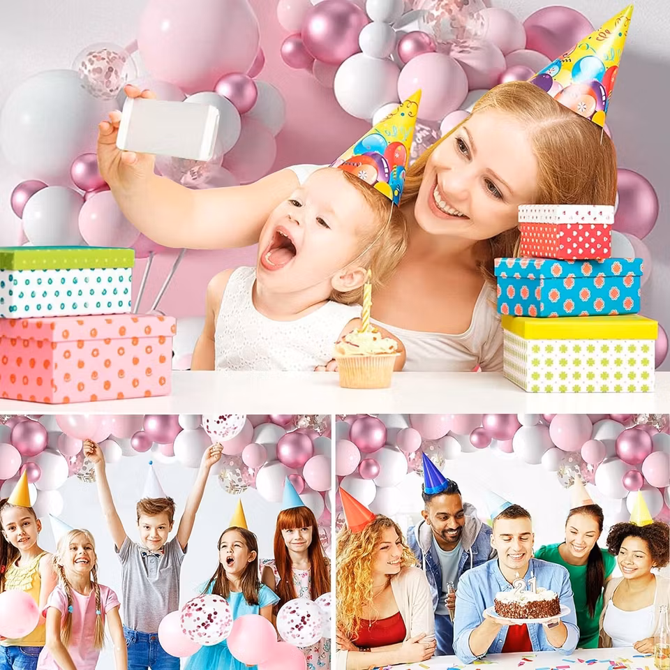 Ballongbåge - Ballongset Summer pink DBS-35 107 delar