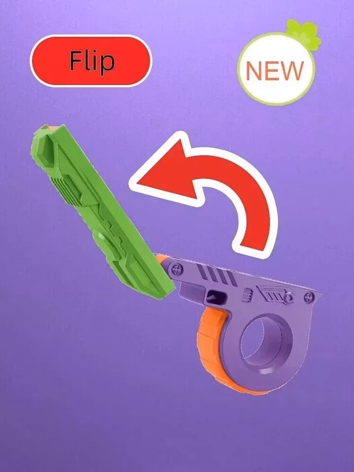 Fidget toy gun Mini - slider fidget