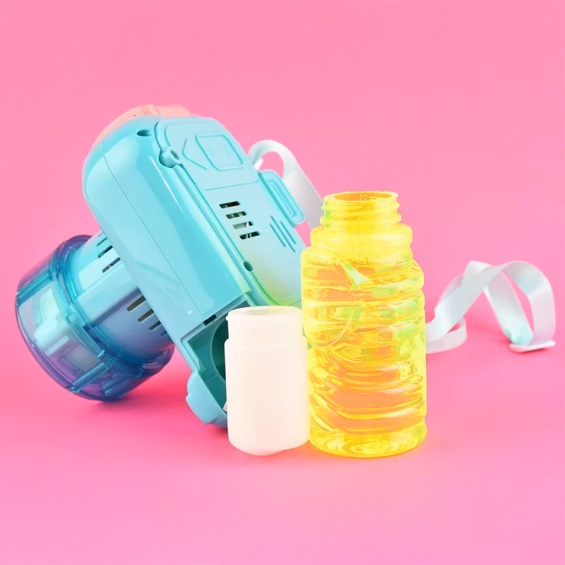 Såpbubbelmaskin - Bubbles camera w light & music